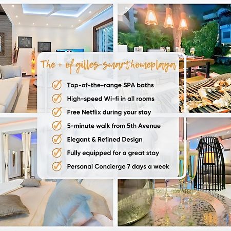Luxury Duplex -4 Pers- 2Mn Beach&5Th Av, Pool, Gym Playa del Carmen Esterno foto