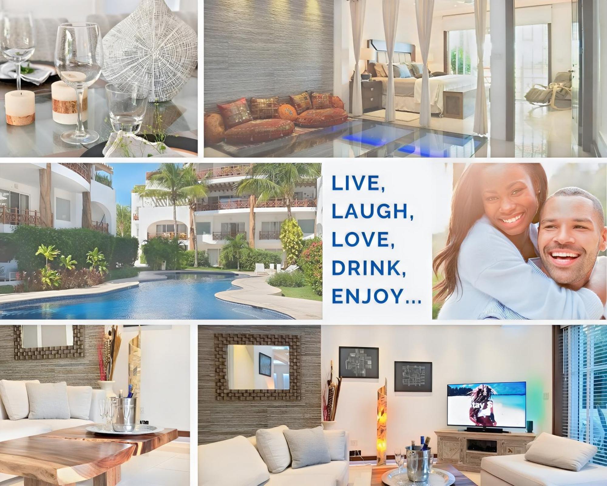 Luxury Duplex -4 Pers- 2Mn Beach&5Th Av, Pool, Gym Playa del Carmen Esterno foto