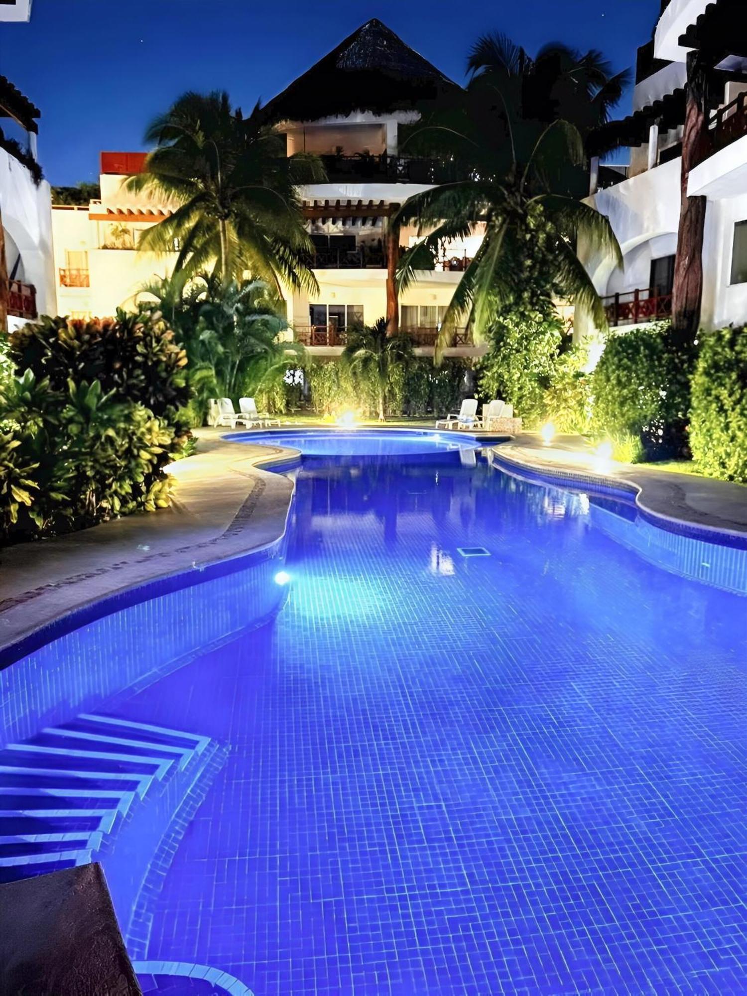 Luxury Duplex -4 Pers- 2Mn Beach&5Th Av, Pool, Gym Playa del Carmen Esterno foto