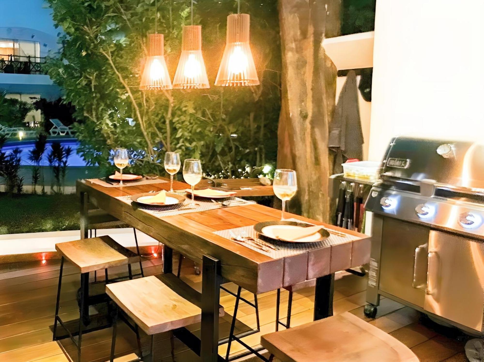 Luxury Duplex -4 Pers- 2Mn Beach&5Th Av, Pool, Gym Playa del Carmen Esterno foto