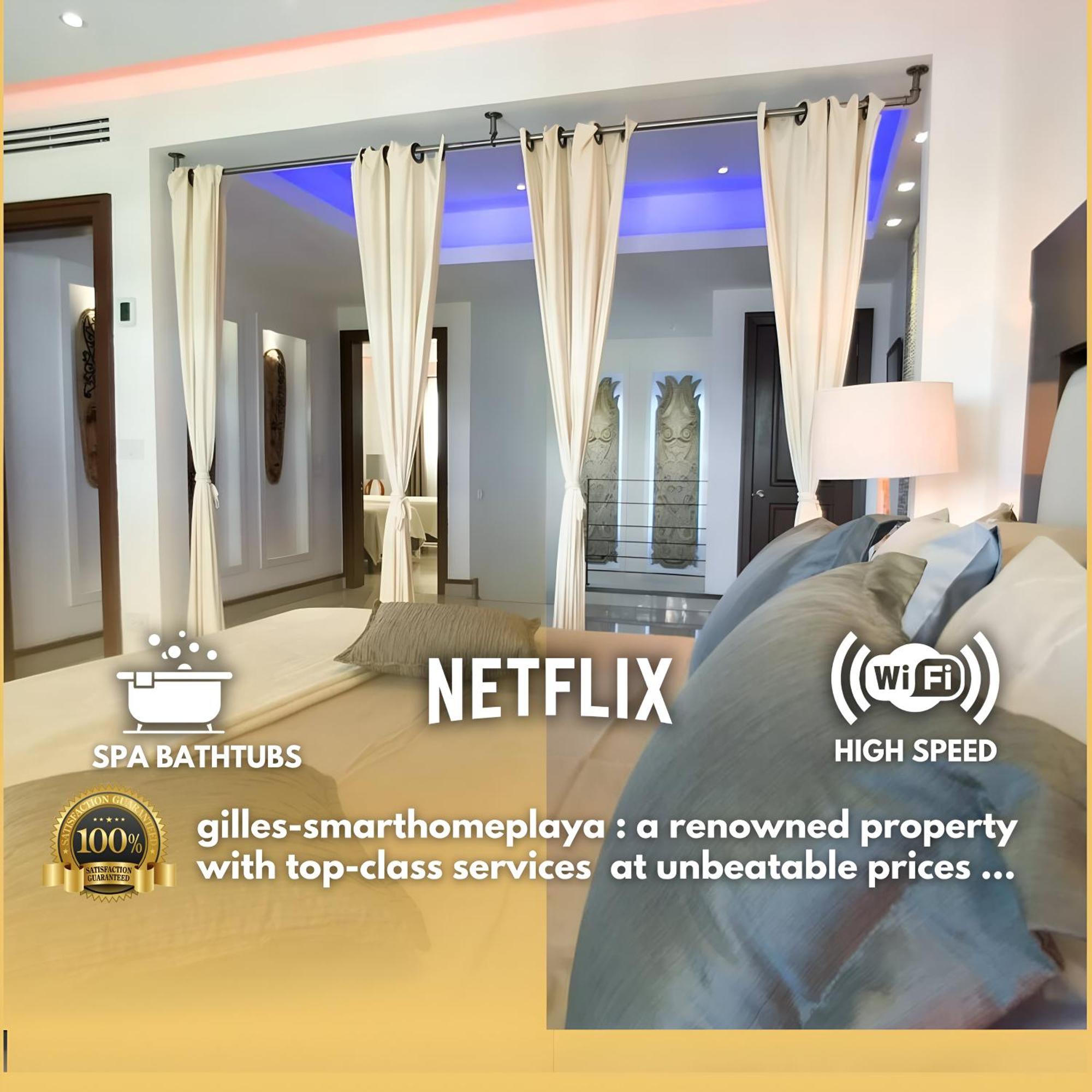 Luxury Duplex -4 Pers- 2Mn Beach&5Th Av, Pool, Gym Playa del Carmen Esterno foto
